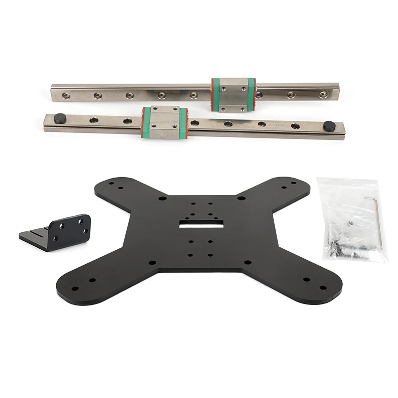 Funssor KINGROON KP3S Pro Y Axis двойная линейная направляющая, комплект для обновления с рельсовой кареткой и базовым кронштейном, детали для 3D-принтера
Funssor KINGROON KP3S Pro Y Axis двойная линейная направляющая, комплект для обновления с рельсовой кареткой и базовым кронштейном, детали для 3D-принтера