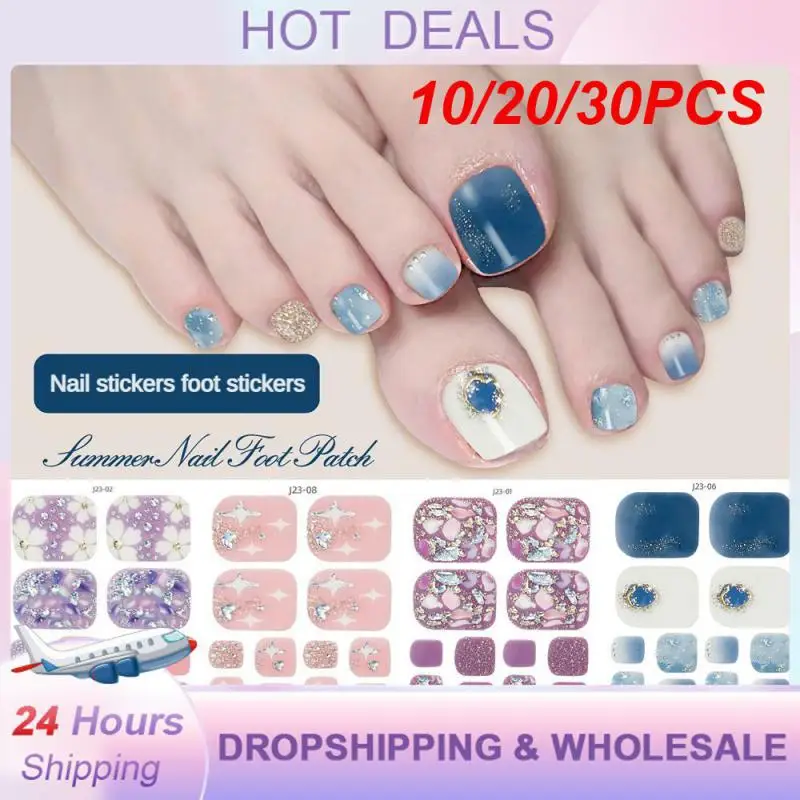 10/20/30 шт., водонепроницаемые наклейки для ногтей
10/20/30 шт., водонепроницаемые наклейки для ногтей