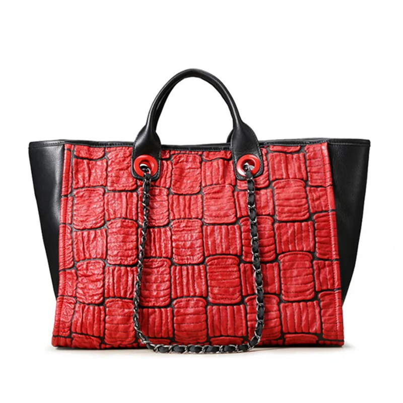 Genuine Leather Women's Bag 2023 New Chain Bag Fashion Laptop Tote Bag Large Capacity Shoulder Handbags Commuter Trend
Genuine Leather Women's Bag 2023 New Chain Bag Fashion Laptop Tote Bag Large Capacity Shoulder Handbags Commuter Trend