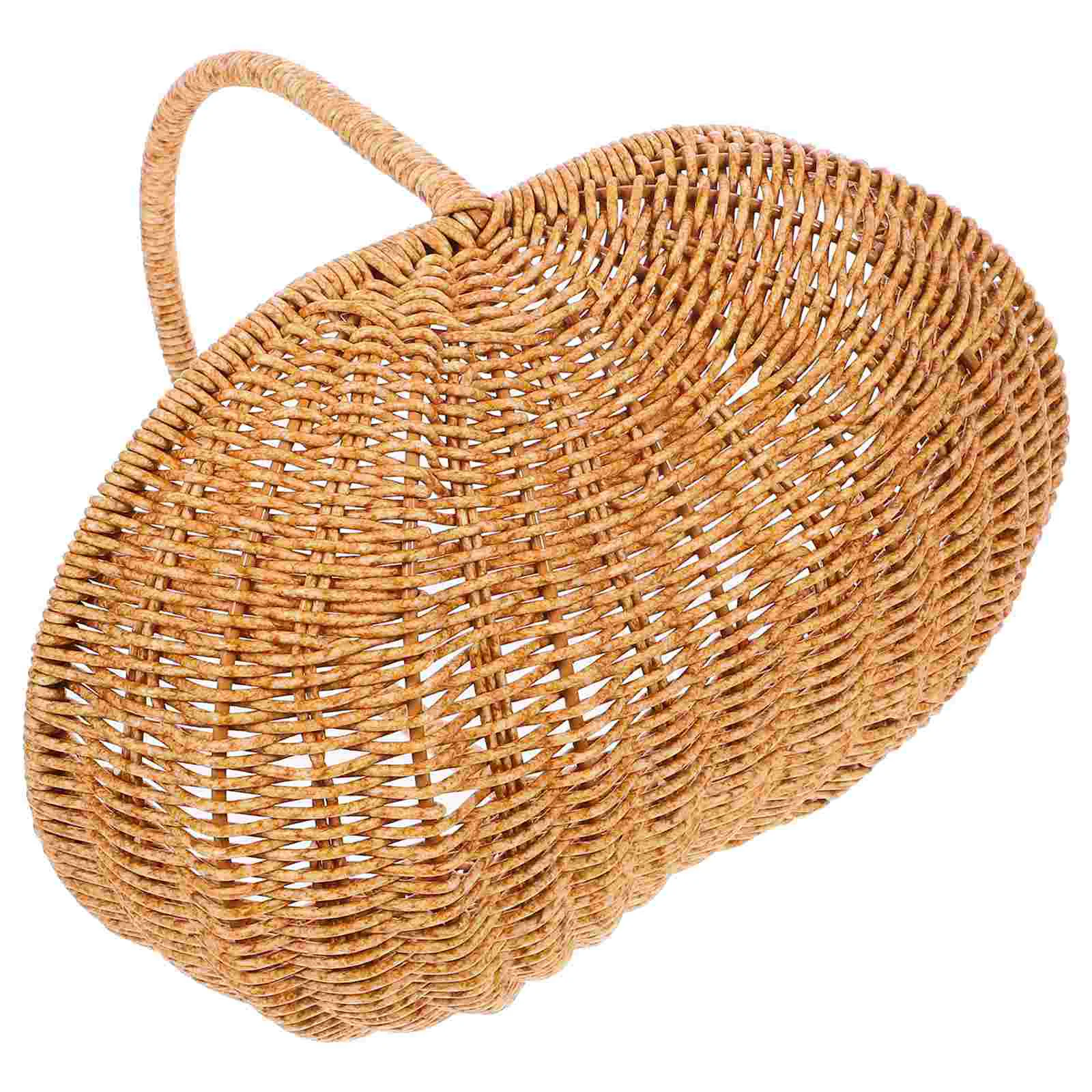 Food Basket Picking Travel Woven Wicker Bread Baskets Plastic Rattan Breads Storage Holder
Food Basket Picking Travel Woven Wicker Bread Baskets Plastic Rattan Breads Storage Holder