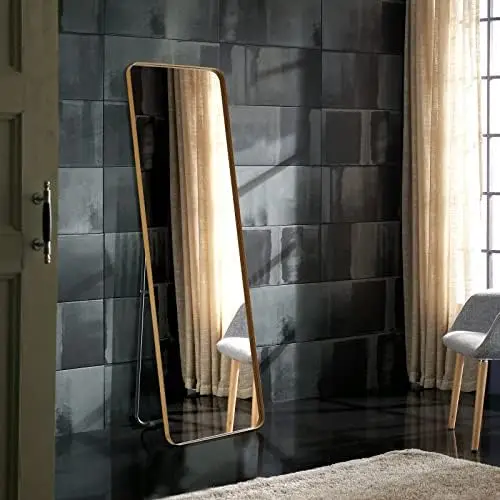 Floor Mirror, 65"×20" Gold Standing Mirror Full Length Mirror with Stand Floor Length Mirror Standing Mirror Full Lengt Non rev
Floor Mirror, 65"×20" Gold Standing Mirror Full Length Mirror with Stand Floor Length Mirror Standing Mirror Full Lengt Non rev