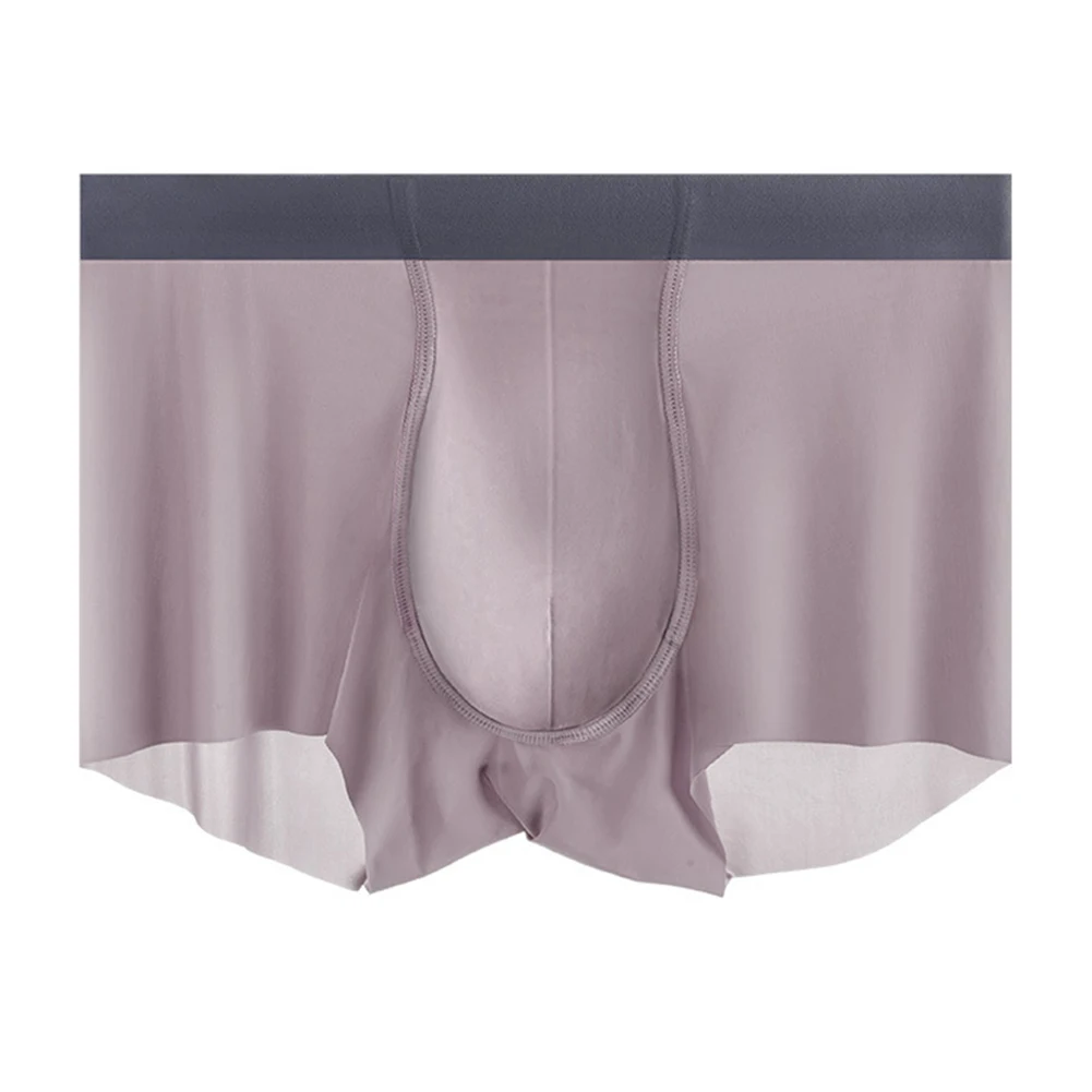 Sexy Peni Big Pouch Panties Men Ice Silk Seamless Boxer Briefs Erotic Comfort Underwear Shorts Trunks Youth Underpants
Sexy Peni Big Pouch Panties Men Ice Silk Seamless Boxer Briefs Erotic Comfort Underwear Shorts Trunks Youth Underpants
