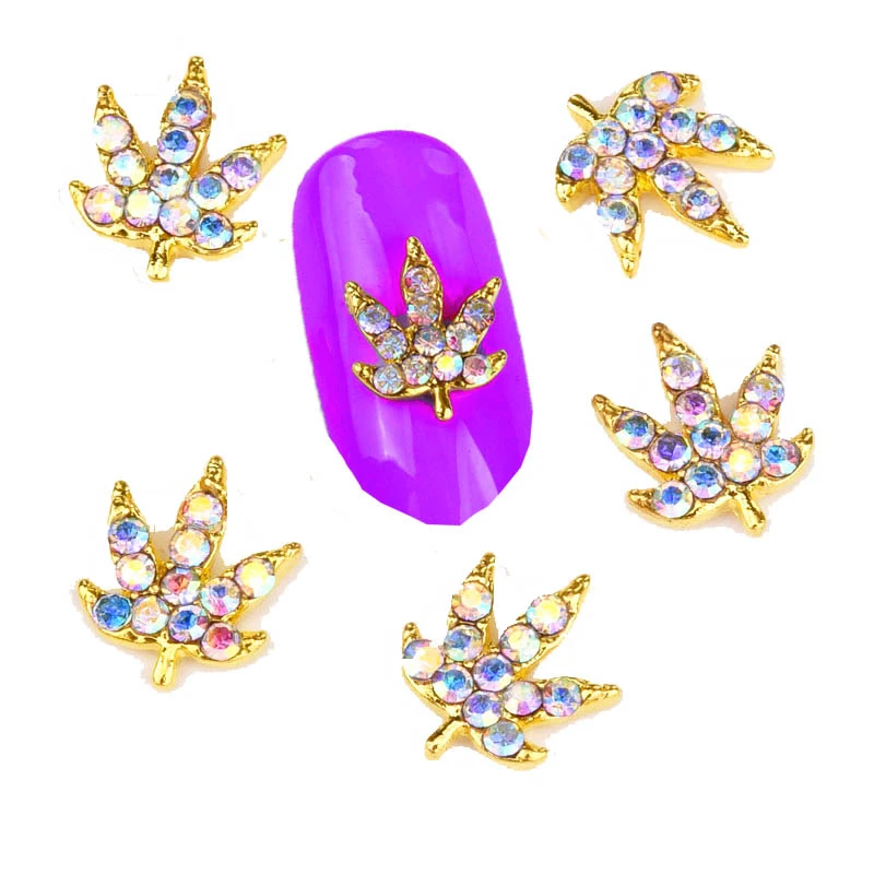 3D Golden Nail Jewelry 10pcs Shiny Maple Leaf Charms Nails Rhinestones Mixed AB Effect Tips Bling Leaves Nail Accessories NEW
3D Golden Nail Jewelry 10pcs Shiny Maple Leaf Charms Nails Rhinestones Mixed AB Effect Tips Bling Leaves Nail Accessories NEW