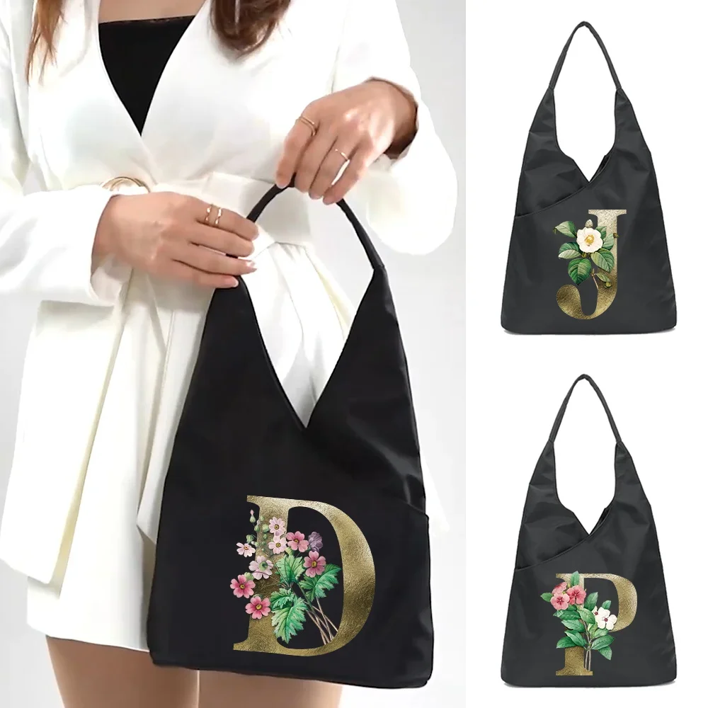 Handbag Woman Luxury Bag Woman Crossbody Shoulder Bags 2023 Women's Casual All-match Golden Flower Print Tote Bag Cute Tote Bag
Handbag Woman Luxury Bag Woman Crossbody Shoulder Bags 2023 Women's Casual All-match Golden Flower Print Tote Bag Cute Tote Bag