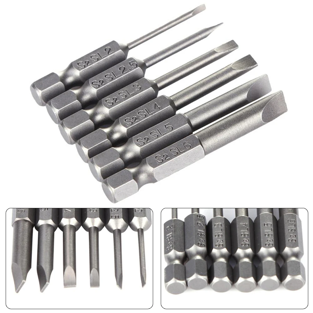 1pc 50mm Hexagonal Bit Set Multi Standard Wear Resistant And Durable Imperial Size Hexagonal Bit Alloy Steel Screwdriver Bit
1pc 50mm Hexagonal Bit Set Multi Standard Wear Resistant And Durable Imperial Size Hexagonal Bit Alloy Steel Screwdriver Bit