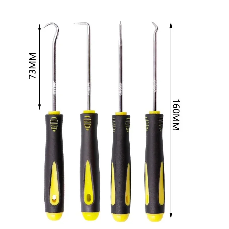 4PCS/Set Auto Car Pick and Hook Set Durable Car Remover Tool Set O Ring Oil Seal Gasket Puller Remover Craft Hand Mechanic Tools
4PCS/Set Auto Car Pick and Hook Set Durable Car Remover Tool Set O Ring Oil Seal Gasket Puller Remover Craft Hand Mechanic Tools