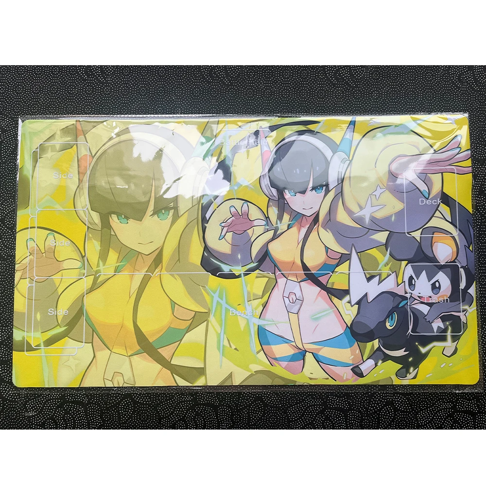 Игровой коврик для покемонов PTCG, игровой коврик для торговых карт, предназначенный для игры на столе Mat-P55
Игровой коврик для покемонов PTCG, игровой коврик для торговых карт, предназначенный для игры на столе Mat-P55