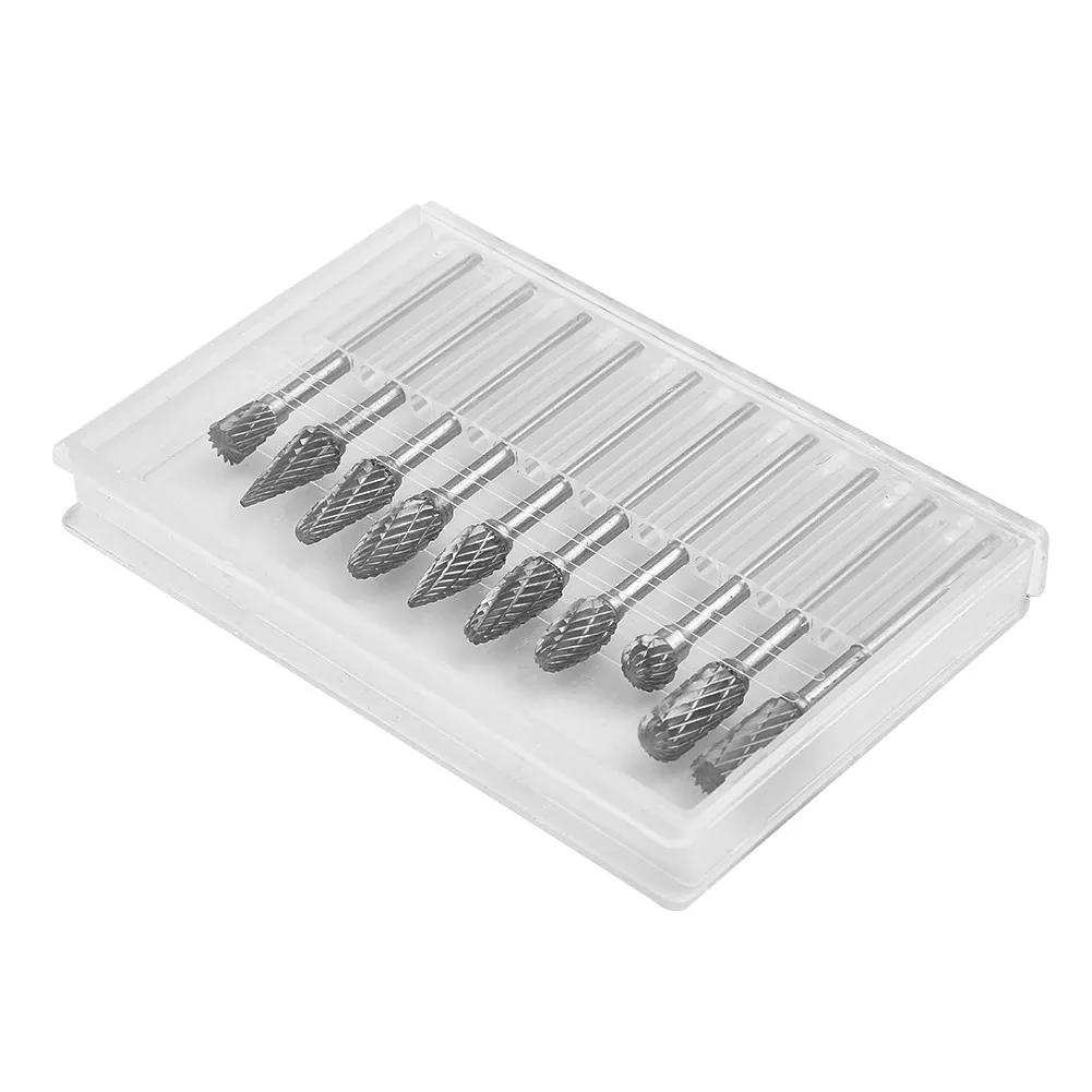 1/4 \ 'вольфрамовый Карбид роторное сверло 10 шт. заусенцев штамповочный шлифовальный станок совместимый небольшой вращающийся инструмент Комплект двойной резки
1/4 \ 'вольфрамовый Карбид роторное сверло 10 шт. заусенцев штамповочный шлифовальный станок совместимый небольшой вращающийся инструмент Комплект двойной резки