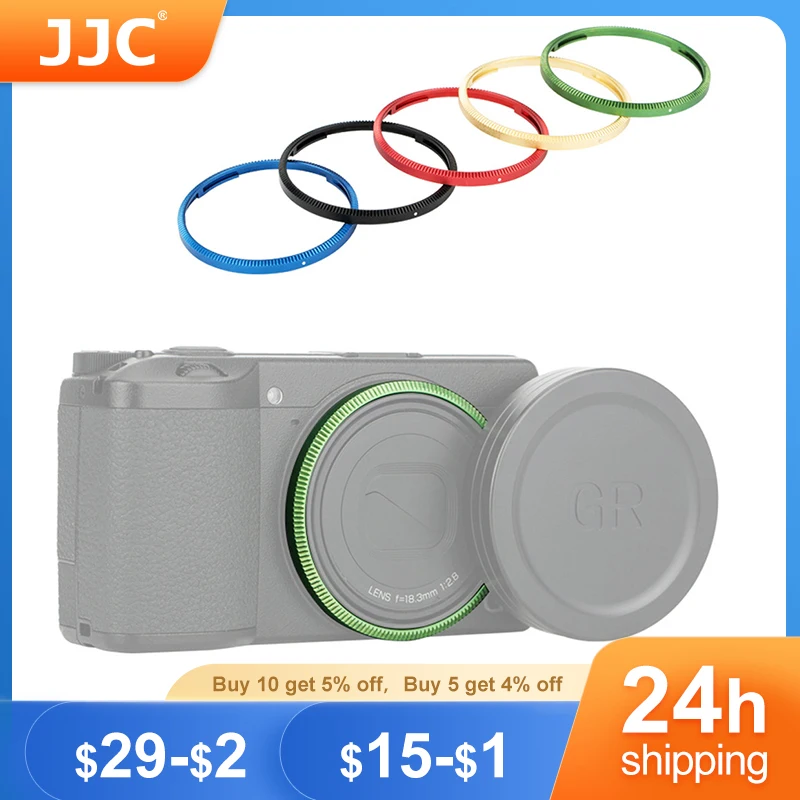 JJC Blue color Aluminium Lens Ring For Ricoh GR III GRIII GR3 Camera Replaces Ricoh GN-1 Lens Decoration Ring Cap
JJC Blue color Aluminium Lens Ring For Ricoh GR III GRIII GR3 Camera Replaces Ricoh GN-1 Lens Decoration Ring Cap