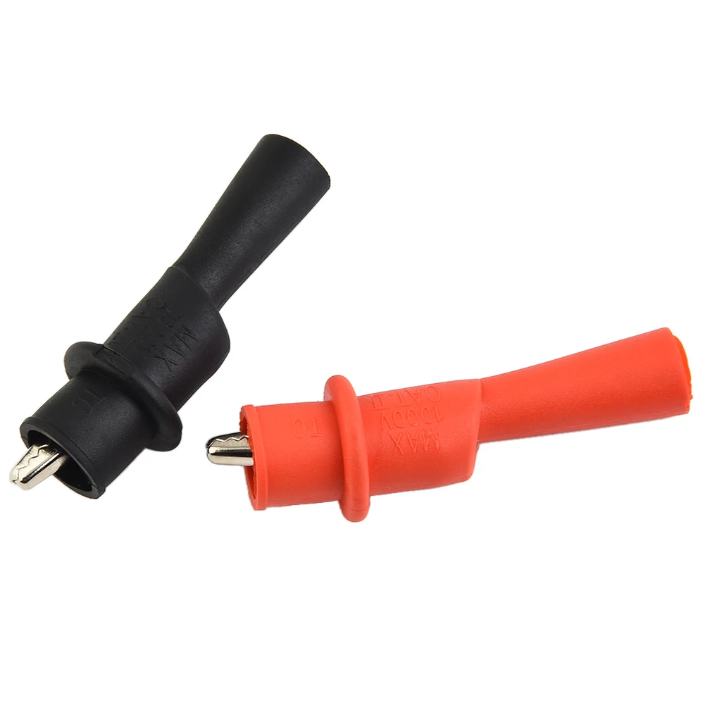 Measuring Tools Clamp 2pcs Multimeter 1Pair AC DC 10A 1000V For Multi-Meter Tester Wire Tips Test Clip Brand New
Measuring Tools Clamp 2pcs Multimeter 1Pair AC DC 10A 1000V For Multi-Meter Tester Wire Tips Test Clip Brand New