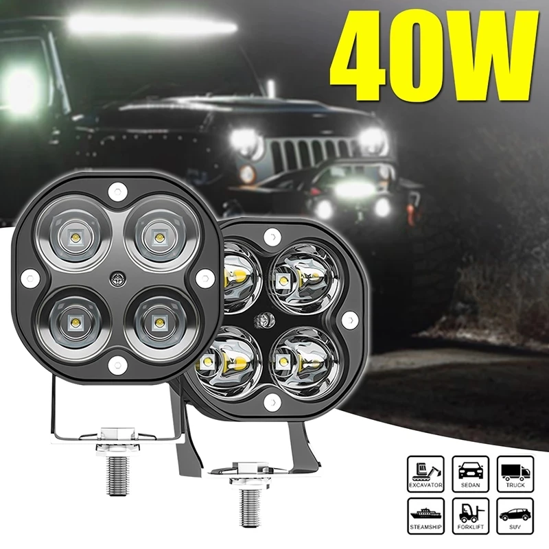 3 inch Spotlight for Offroad Jeep Wrangler Driving Lights Led Fog Lights Work A-pillar Square Moto Vehicle Modified Front Lamp
3 inch Spotlight for Offroad Jeep Wrangler Driving Lights Led Fog Lights Work A-pillar Square Moto Vehicle Modified Front Lamp