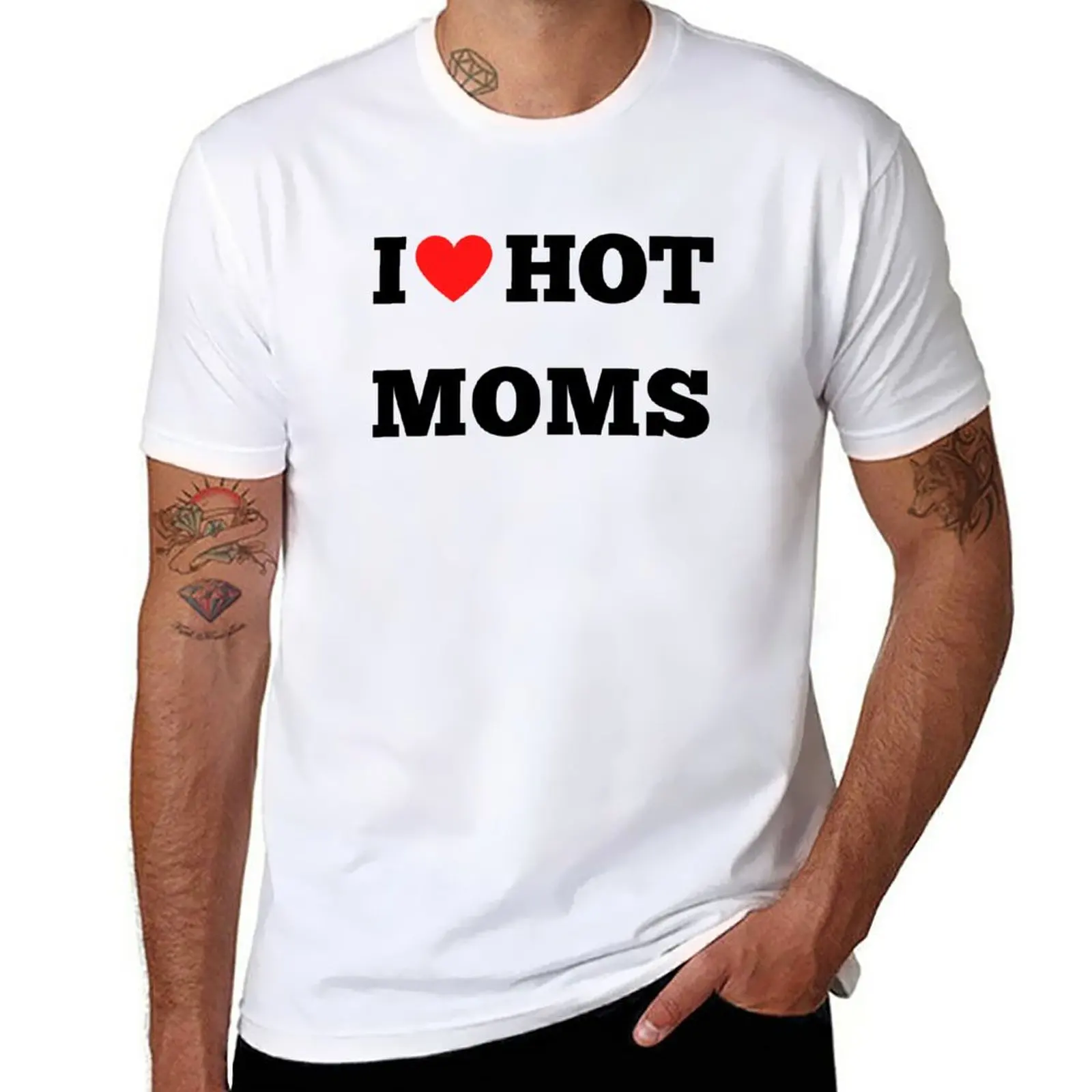 New i love hot moms T-Shirt Tee shirt kawaii clothes vintage t shirt mens graphic t-shirts
New i love hot moms T-Shirt Tee shirt kawaii clothes vintage t shirt mens graphic t-shirts