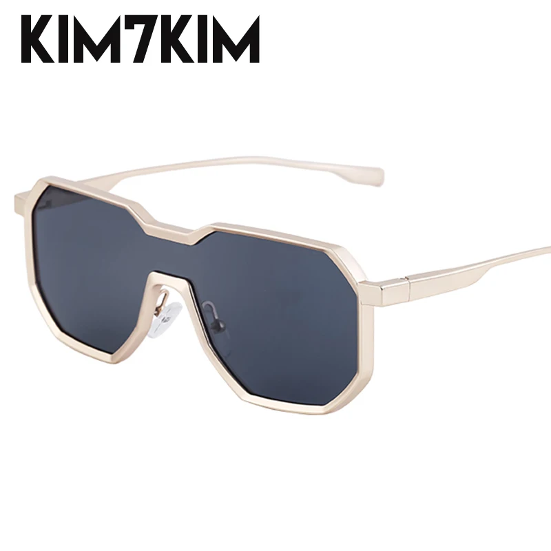 

Steampunk Gothic Sunglasses Men 2024 Luxury Brand Fashion Metal Frame Sun Glasses For Male Trends Punk One-Pieces Eyewear Shades