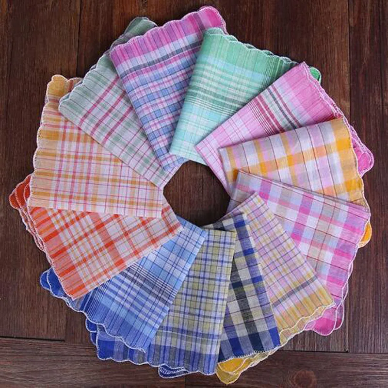 TOP Square Printed Handkerchief Men Women Cotton Handkerchiefs stripe Pocket Towel New Year Wedding Party Christmas Gift 10PCS
TOP Square Printed Handkerchief Men Women Cotton Handkerchiefs stripe Pocket Towel New Year Wedding Party Christmas Gift 10PCS