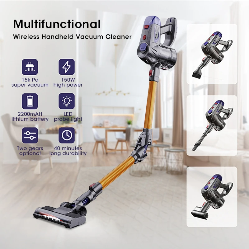 15kPa Folding Wireless Vacuum Cleaner Handheld Powerful Suction LED Light 35min Use Home Floor Cleaner Mite Removal for Turkey
15kPa Folding Wireless Vacuum Cleaner Handheld Powerful Suction LED Light 35min Use Home Floor Cleaner Mite Removal for Turkey