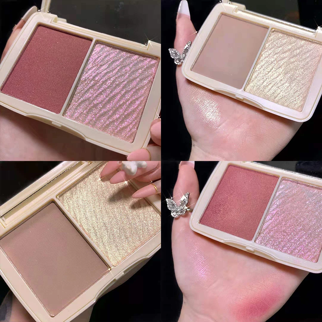 Cosmetics Highlighter Palette Face Bronzer Illuminator Contouring Matte Shimmer Nose Shadow Powder Blush All-in-one Plate Makeup
Cosmetics Highlighter Palette Face Bronzer Illuminator Contouring Matte Shimmer Nose Shadow Powder Blush All-in-one Plate Makeup