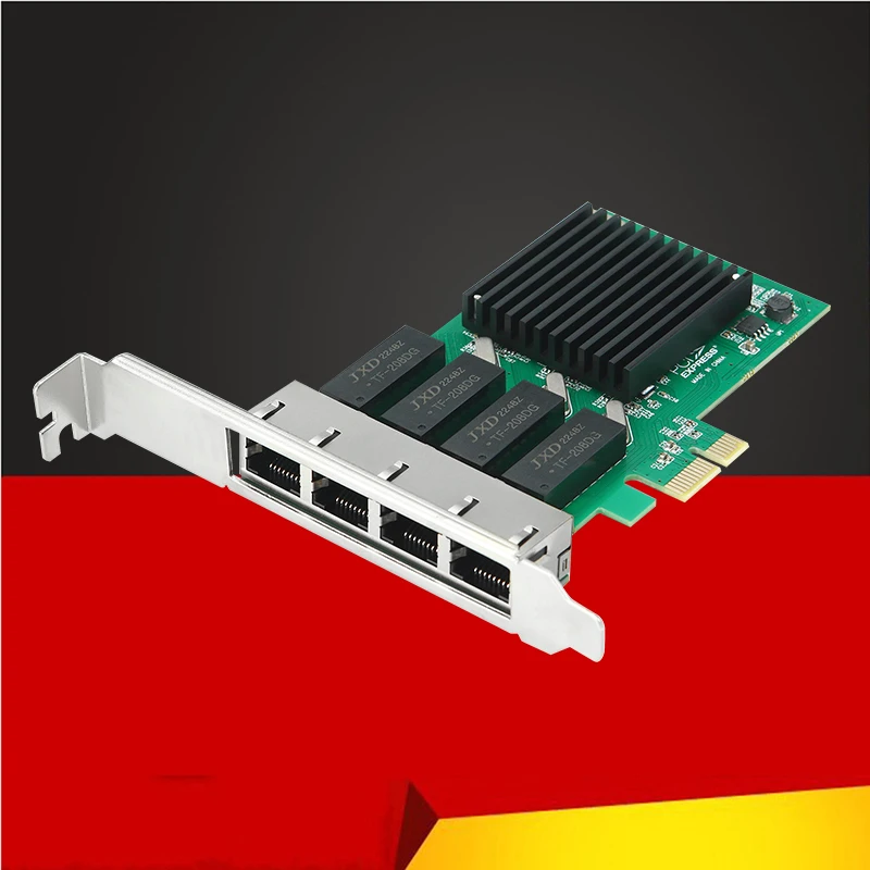 4-портовая сетевая карта PCI Express x1 на четырехпортовые RJ45 NIC RTL8111H чип 10/100 Мбит/с гигабитная Ethernet Lan-карта для настольного ПК
4-портовая сетевая карта PCI Express x1 на четырехпортовые RJ45 NIC RTL8111H чип 10/100 Мбит/с гигабитная Ethernet Lan-карта для настольного ПК