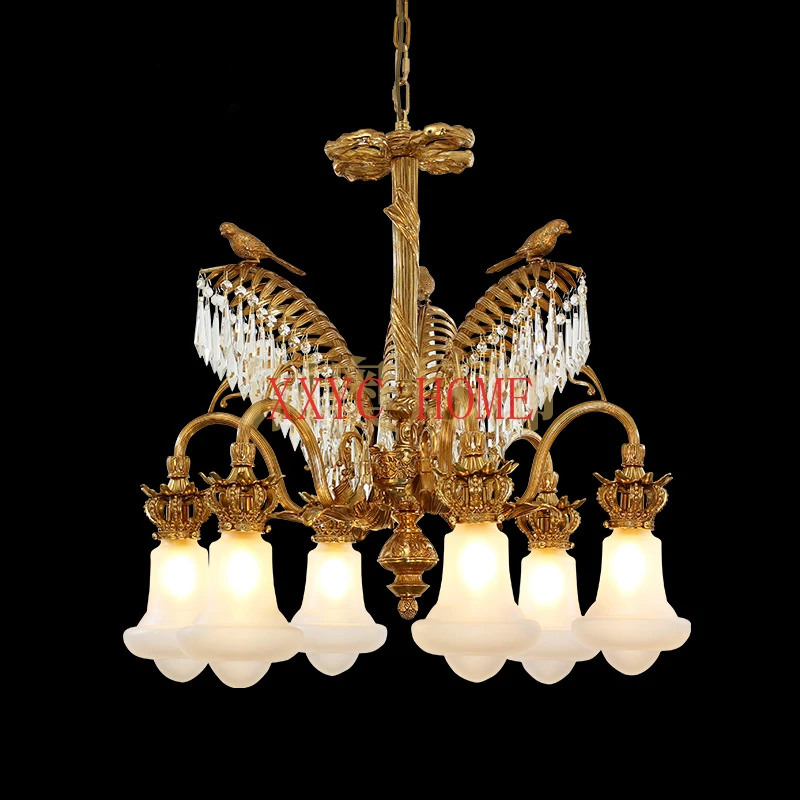 Copper Austrian Style Copper Chandelier European Crystal Luxury Villa Living Room Dining Room Bedroom Study Creative Retro
Copper Austrian Style Copper Chandelier European Crystal Luxury Villa Living Room Dining Room Bedroom Study Creative Retro