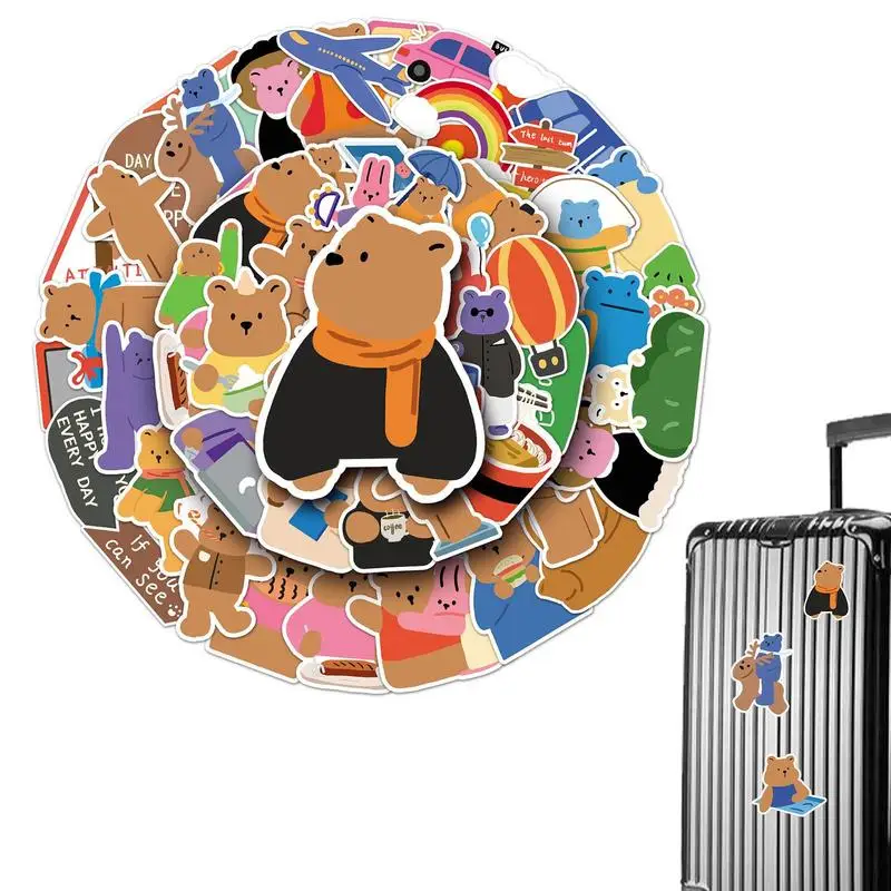 Bear Stickers For Kids Kids Bear Animal Stickers Decors 50 PCS Cute Boxed Bear Theme Adhesive Paper DIY Stickers Decoration For
Bear Stickers For Kids Kids Bear Animal Stickers Decors 50 PCS Cute Boxed Bear Theme Adhesive Paper DIY Stickers Decoration For