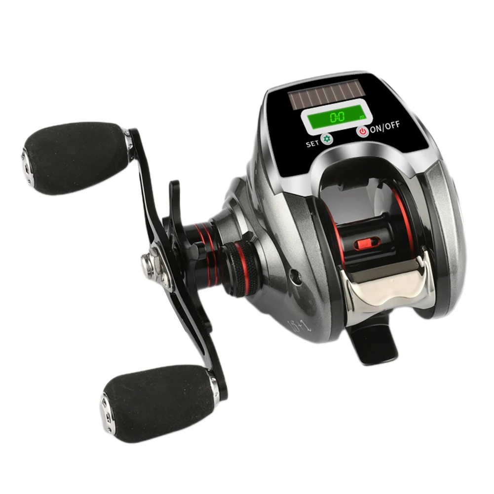 1pc Electric Baitcaster Reel Solar Usb Charging Digital Display Electric Baitcaster Reel Magnetic Brake Night Fishing Lure Reel
1pc Electric Baitcaster Reel Solar Usb Charging Digital Display Electric Baitcaster Reel Magnetic Brake Night Fishing Lure Reel