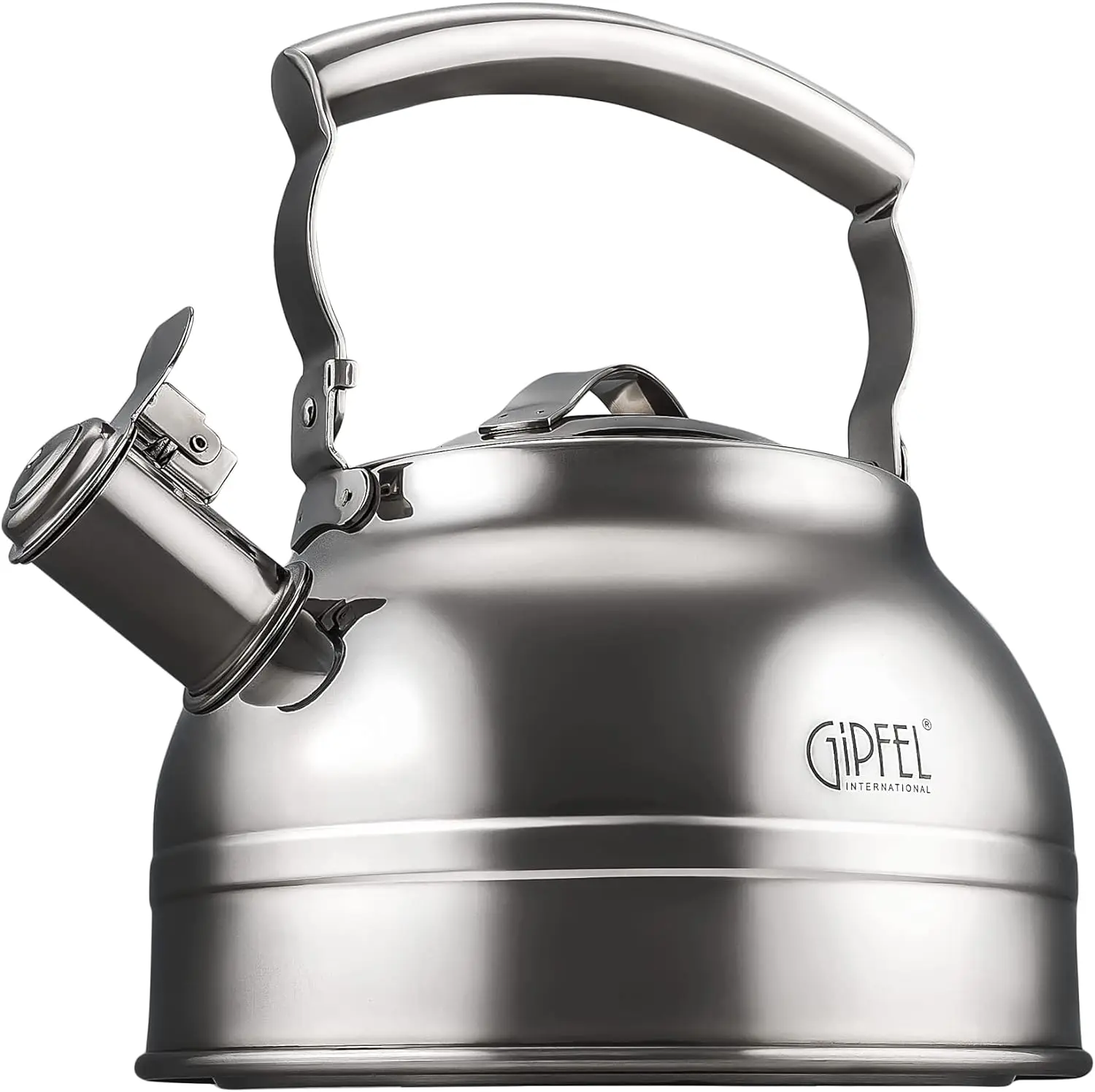 Tea Kettle Stovetop - Food Grade Stainless Steel Teapot for Stove Top with Ergonomic Handle for Gas, Induction, Stovetops 2.3 Q
Tea Kettle Stovetop - Food Grade Stainless Steel Teapot for Stove Top with Ergonomic Handle for Gas, Induction, Stovetops 2.3 Q
