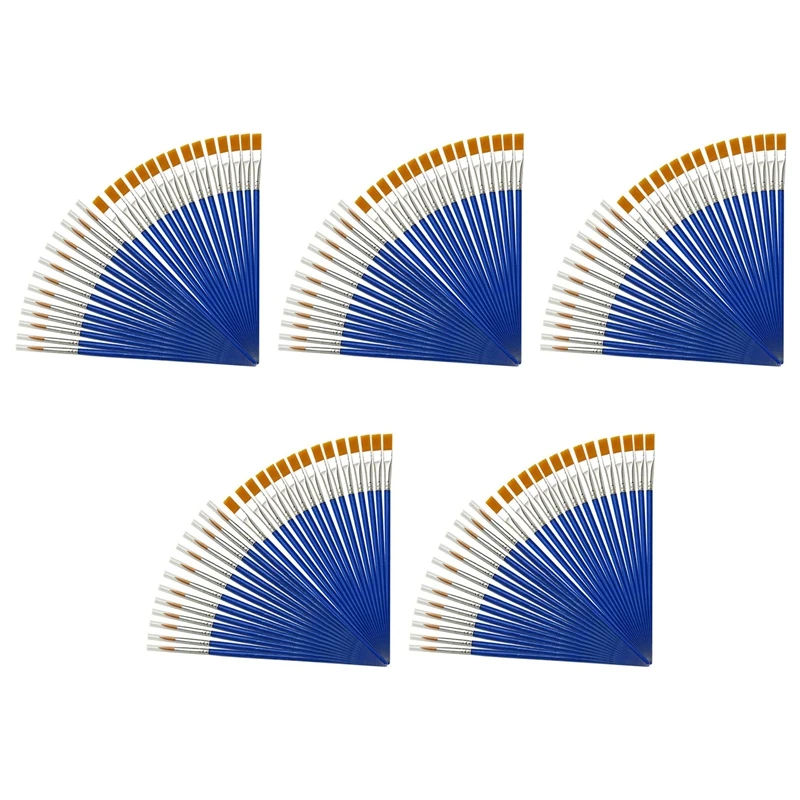500 Pieces Kids Paint Brushes Set For Watercolor Oil Painting Flat +Pointed Brush For Body Face Nail Craft Art
500 Pieces Kids Paint Brushes Set For Watercolor Oil Painting Flat +Pointed Brush For Body Face Nail Craft Art