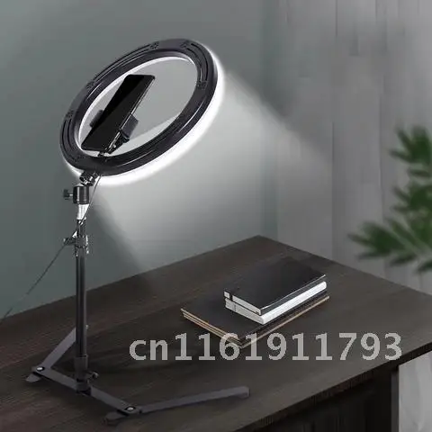 26CM Fill Ring Light Lamp Live Photography Lighting Phone Ringlight Tripod Stand Photo Led Selfie Bluetooth for TikTok Youtube
26CM Fill Ring Light Lamp Live Photography Lighting Phone Ringlight Tripod Stand Photo Led Selfie Bluetooth for TikTok Youtube