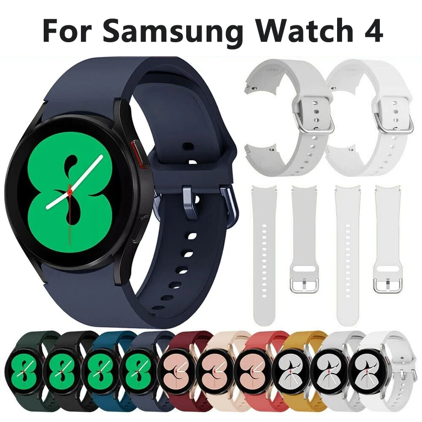 Ремешок силиконовый для Samsung Galaxy Watch 4 44 мм 40 мм, спортивный браслет для наручных часов, 20 мм, Galaxy Watch 4 Classic 42 мм 46 мм
Ремешок силиконовый для Samsung Galaxy Watch 4 44 мм 40 мм, спортивный браслет для наручных часов, 20 мм, Galaxy Watch 4 Classic 42 мм 46 мм