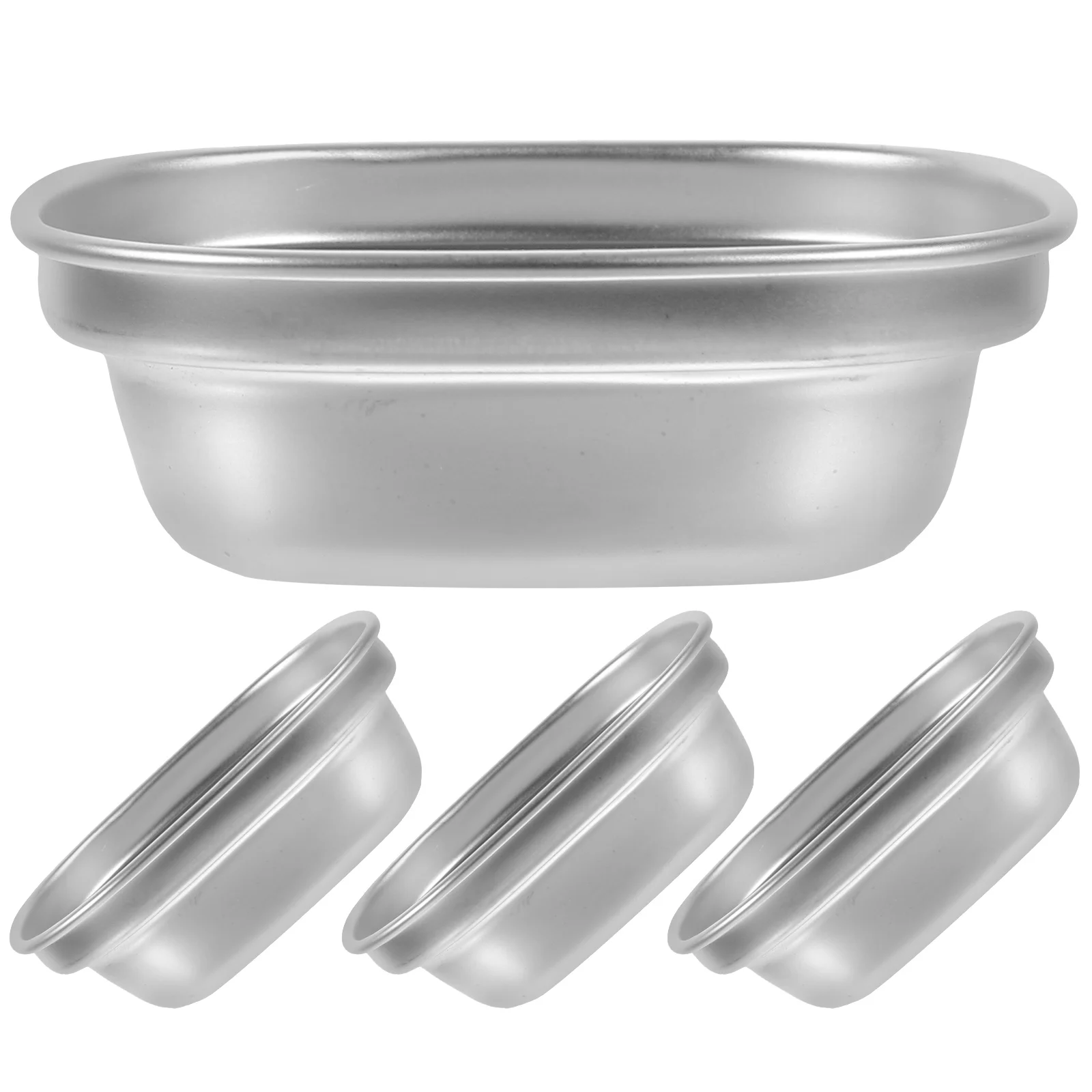 4 Pcs Dip Hot Pot Seasoning Plate Dishes Snack Small Stainless Steel Bowls Metal Dipping Sauce
4 Pcs Dip Hot Pot Seasoning Plate Dishes Snack Small Stainless Steel Bowls Metal Dipping Sauce