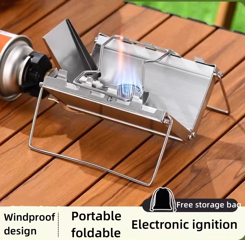 Burne 2600W Gas Stove Folding Mini Cassette Stove Outdoor Camping Windproof Foldable Burner Portable Cooking Supplies
Burne 2600W Gas Stove Folding Mini Cassette Stove Outdoor Camping Windproof Foldable Burner Portable Cooking Supplies