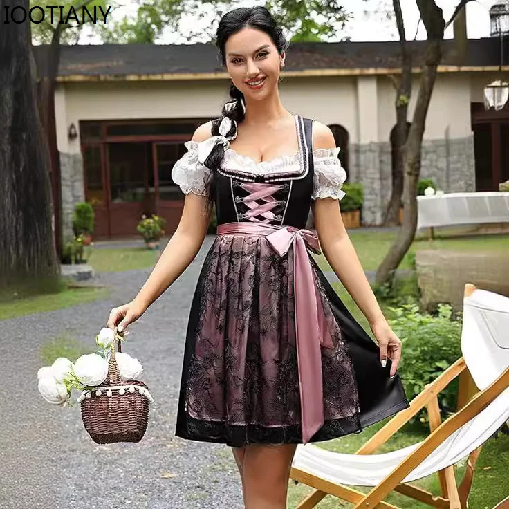 New German Oktoberfest Women Costume Bavarian Adult Beer Maid Bar Maid Cosplay Dress Carnival Party Stage Performance Dress Up
New German Oktoberfest Women Costume Bavarian Adult Beer Maid Bar Maid Cosplay Dress Carnival Party Stage Performance Dress Up
