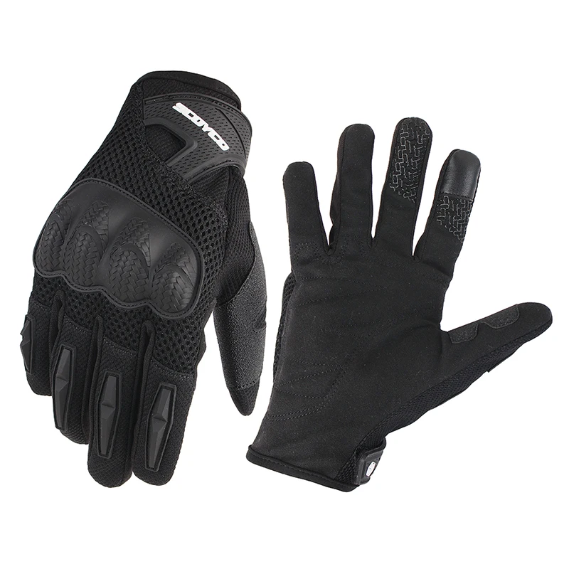 

SCOYCO Motorcycle Gloves Touch Men Microfiber Anti-skip Mesh Motorbike Glove Motocross Riding Protective Cycling Gear MC58-2
