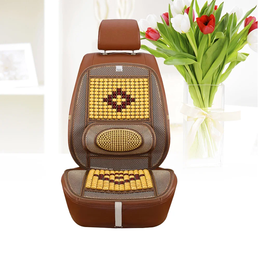 Wood Bead Car Seat Cover Mat Summer Carseat Covers for Automobiles Cushion Massage
Wood Bead Car Seat Cover Mat Summer Carseat Covers for Automobiles Cushion Massage