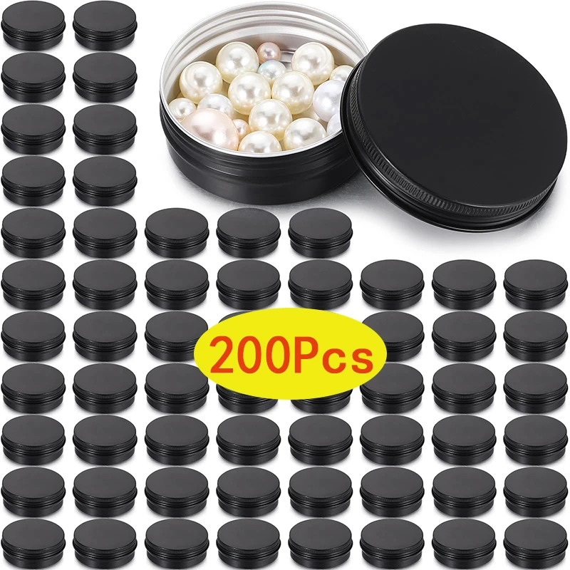 200Pcs Aluminum Jar Refillable Containers 10 ml Aluminum Screw Lid Round Tin Container Bottle for Cosmetic Lip Balm Cream
200Pcs Aluminum Jar Refillable Containers 10 ml Aluminum Screw Lid Round Tin Container Bottle for Cosmetic Lip Balm Cream