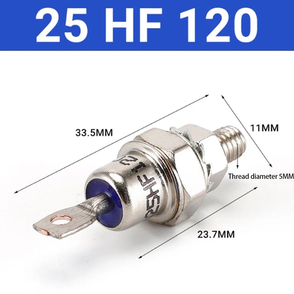 1PCS 85A/40A/25A 1200V Positive Cathode/Negative Anode Stud Mount Diode Rectifier Semiconductors Actives
1PCS 85A/40A/25A 1200V Positive Cathode/Negative Anode Stud Mount Diode Rectifier Semiconductors Actives