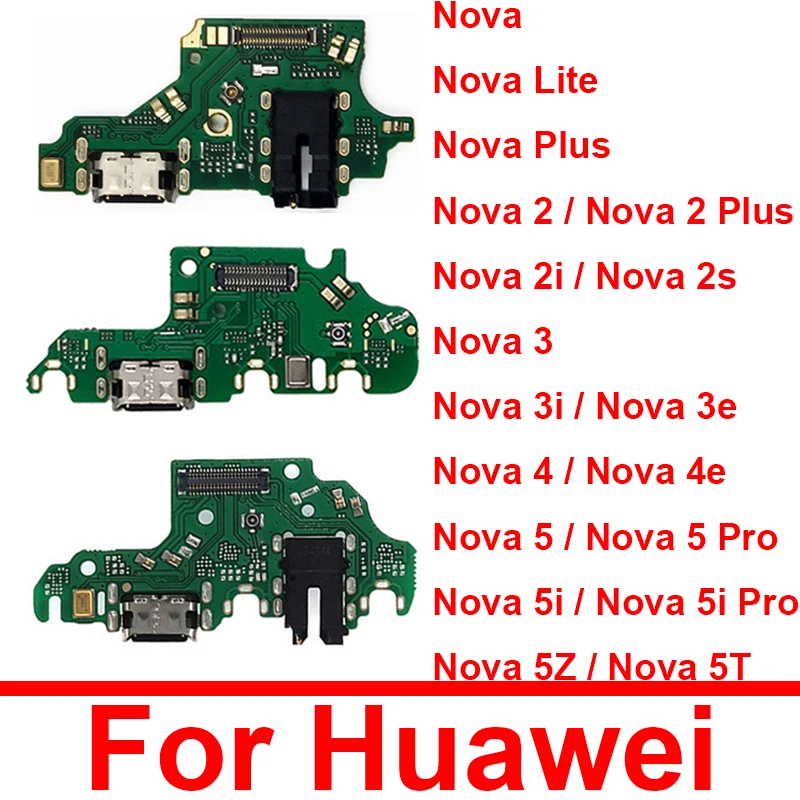 For Huawei Nova Lite 2 Plus 2 3 4 2S 2i 3i 3e 4e 5Z 5T 5 5i Pro USB Charger Port Board Charging Board with Mic Connector Parts
For Huawei Nova Lite 2 Plus 2 3 4 2S 2i 3i 3e 4e 5Z 5T 5 5i Pro USB Charger Port Board Charging Board with Mic Connector Parts