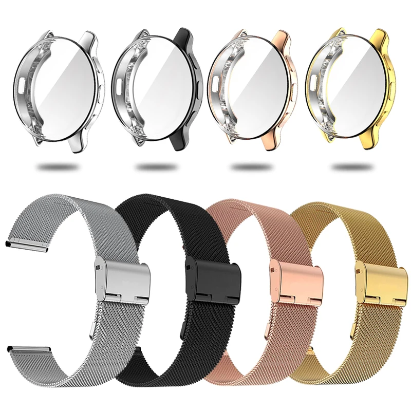 Metal Watchband for Garmin Venu 2 2S Screen Protector Case Strap Stainless Steel bracelet Garmin Venu 2s 40mm 45mm Case TPU
Metal Watchband for Garmin Venu 2 2S Screen Protector Case Strap Stainless Steel bracelet Garmin Venu 2s 40mm 45mm Case TPU