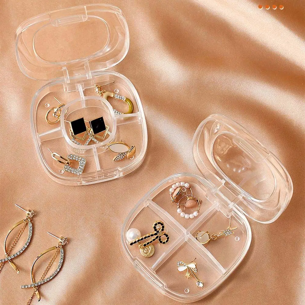 Transparent Portable Small Plastic Travel for Necklace Jewelry Packaging Medicine Box Earrings Display Storage Box
Transparent Portable Small Plastic Travel for Necklace Jewelry Packaging Medicine Box Earrings Display Storage Box