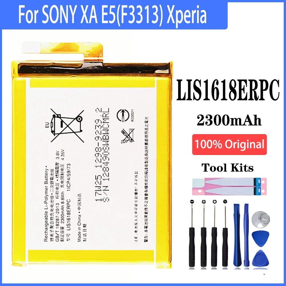 

New Original Battery LIS1618ERPC 2300mAh For Sony Xperia E5 XA XA1 G3121 G3123 G3125 G3112 G3116 F3111 F3112 F3113 F3115 Bateria