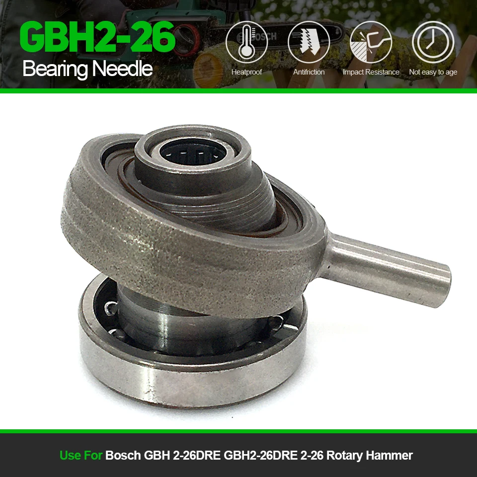 

1pc Replace Drive End Shield Tapper Swing Bearing Needle For Bosch GBH 2-26DRE GBH2-26DRE Rotary Hammer Power Tool Accessories