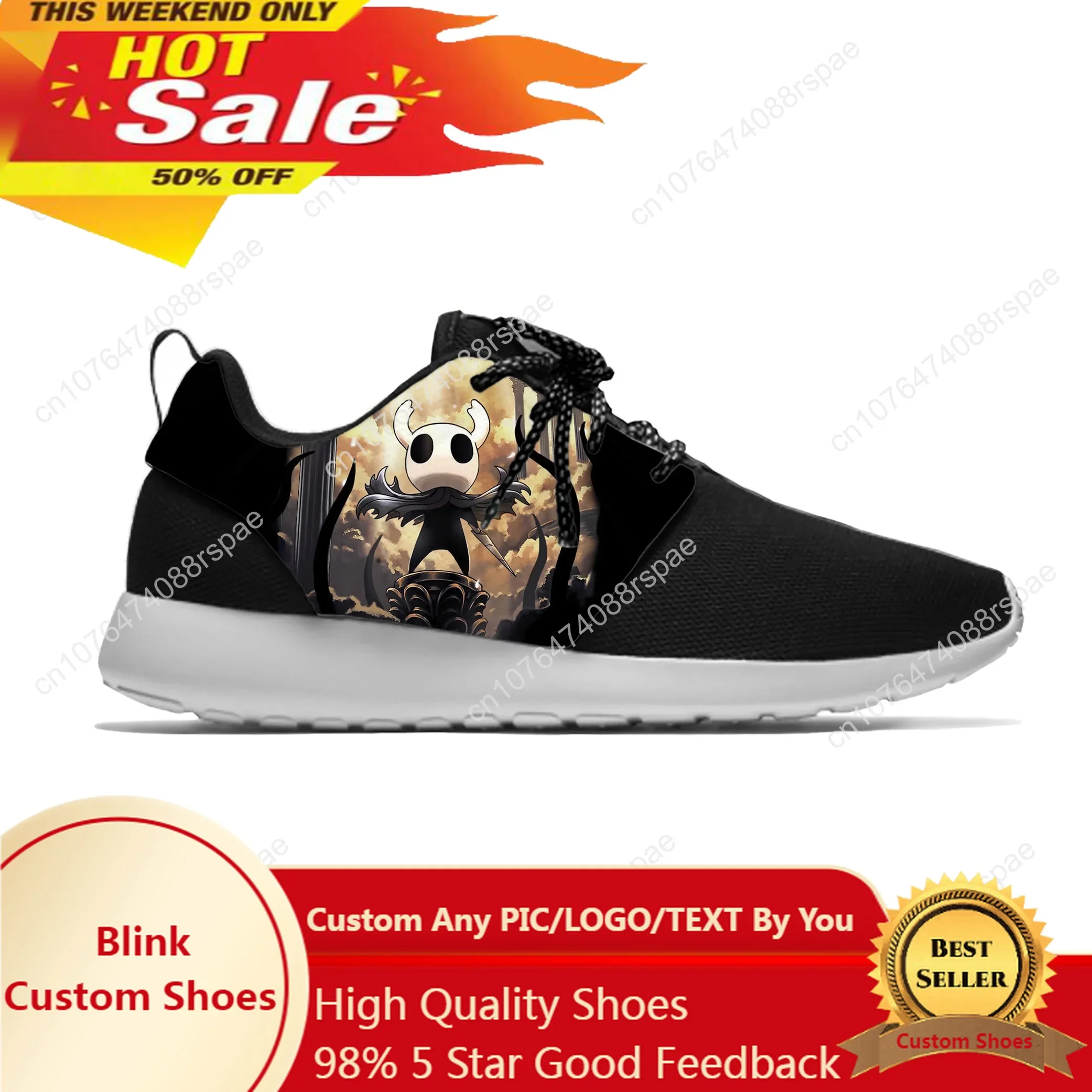 Anime Cartoon Game Ghost Hollow Knight Cool Funny Hot Sport Shoes Casual Breathable Running Shoes Lightweight Men Women Sneakers
Anime Cartoon Game Ghost Hollow Knight Cool Funny Hot Sport Shoes Casual Breathable Running Shoes Lightweight Men Women Sneakers