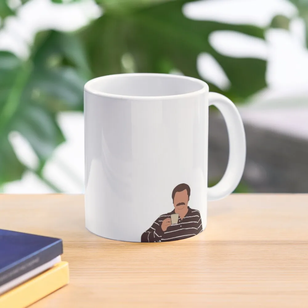 

Ron Swanson Coffee Mug Breakfast Cups Customs Anime Cups Funnys Mug