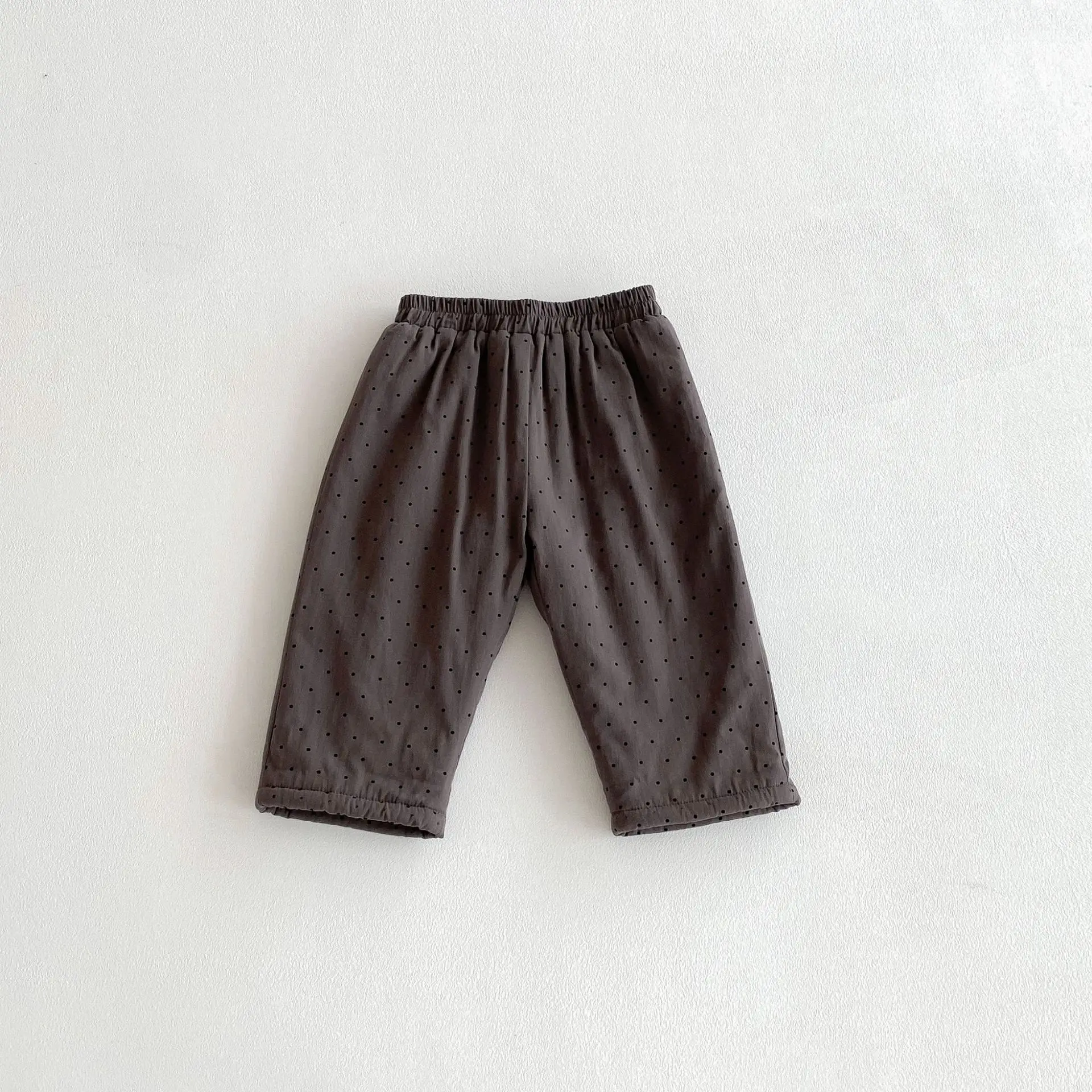 2025 Winter New Children Casual Pants Plus Velvet Thick Girls Dot Print Trousers Baby Boy Fleece Harem Pants Kids Warm Clothes 20 S0f2b10b47356423b88094d9990fdfec8T