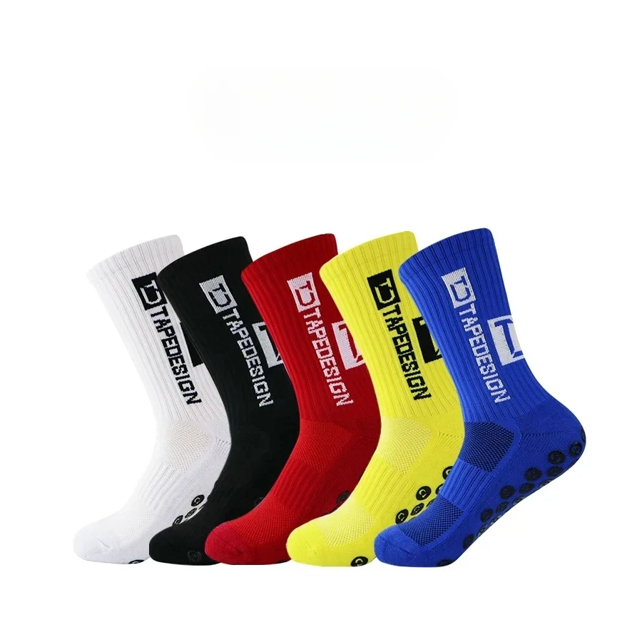 

New Style FS Football Socks Round Silicone Suction Cup Grip Anti Slip Soccer Sports Men Women Baseball Rugby