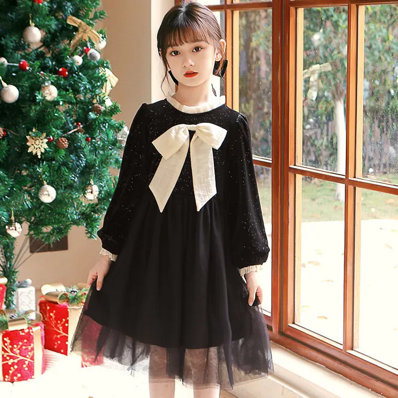 Girls Dresses Autumn Winter 2023 New Foreign Glitter Dresses Princess Dresses Children's New Year Clothes
Girls Dresses Autumn Winter 2023 New Foreign Glitter Dresses Princess Dresses Children's New Year Clothes