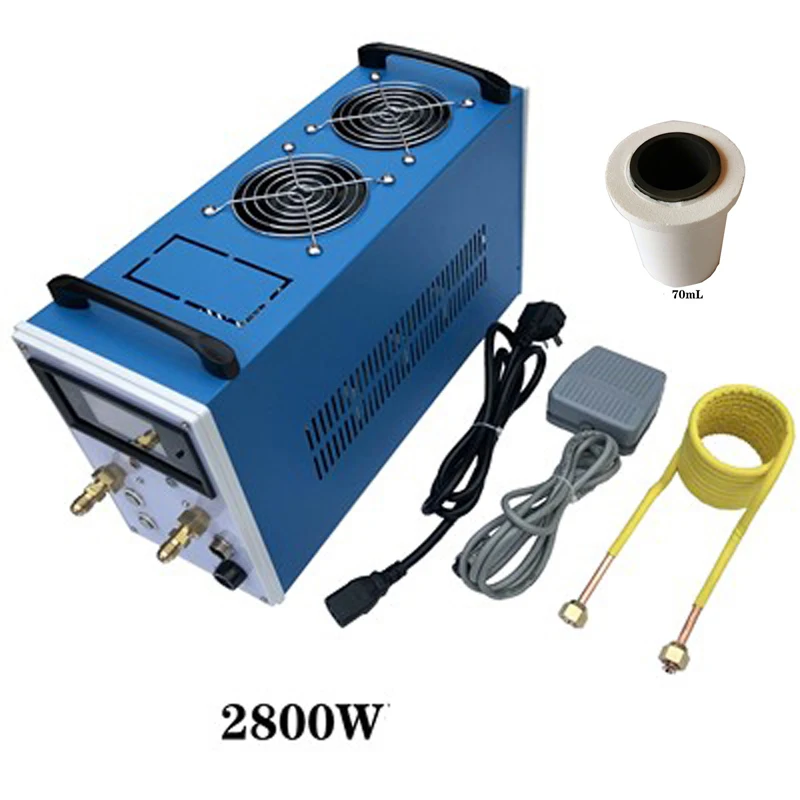 

2800W 4000W ZVS Induction Heater Heating Machine Metal Smelting Furnace High Frequency Welding Metal Quenching Equipment