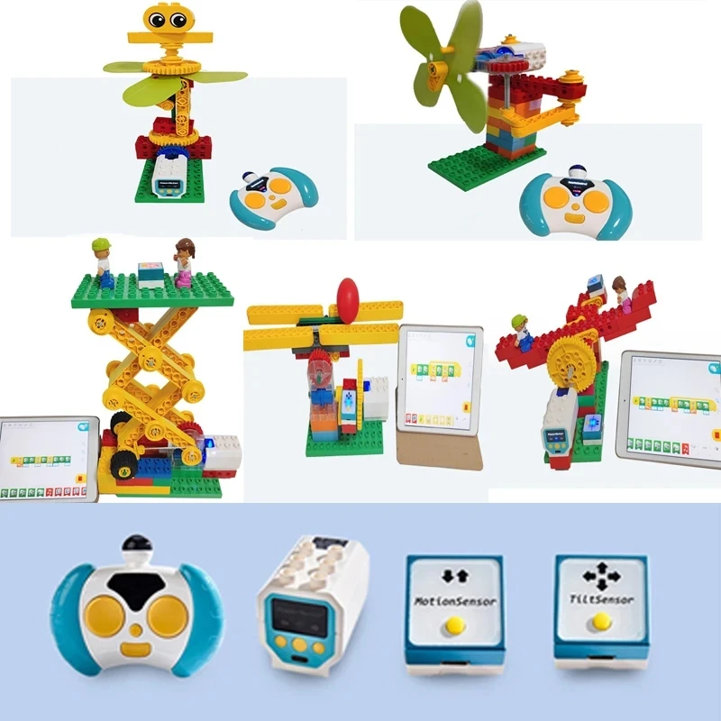 9656 Duplo RC Programmable Large Particle Bricks Motor Compatible Wedo 2.0 45300 Educational Technical Robotics Building Blocks
9656 Duplo RC Programmable Large Particle Bricks Motor Compatible Wedo 2.0 45300 Educational Technical Robotics Building Blocks