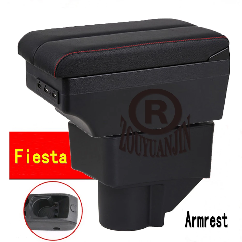 For Ford Fiesta Armrest Box Center Console Special Storage Space Car Elbow Arm Rest with USB Cup Holder
For Ford Fiesta Armrest Box Center Console Special Storage Space Car Elbow Arm Rest with USB Cup Holder