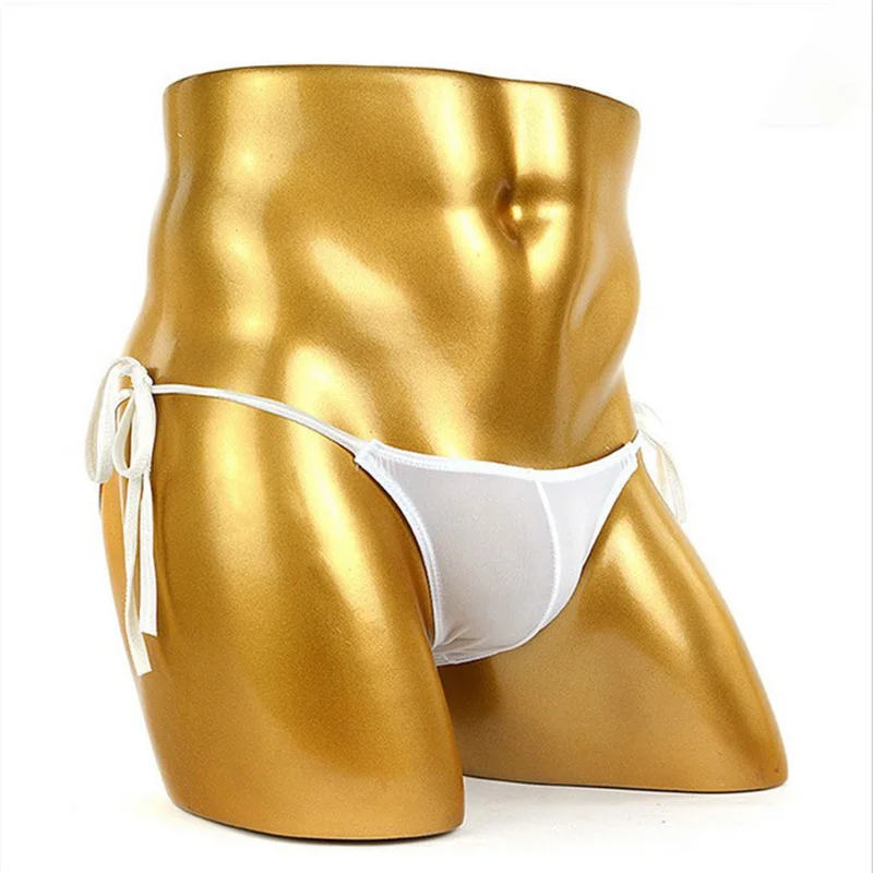 Men's Low Rise Briefs Side Lace Up T-Back Sexy G-String Thongs Breathable Underpants Gays Lingerie Adjustable Waist Panties
Men's Low Rise Briefs Side Lace Up T-Back Sexy G-String Thongs Breathable Underpants Gays Lingerie Adjustable Waist Panties