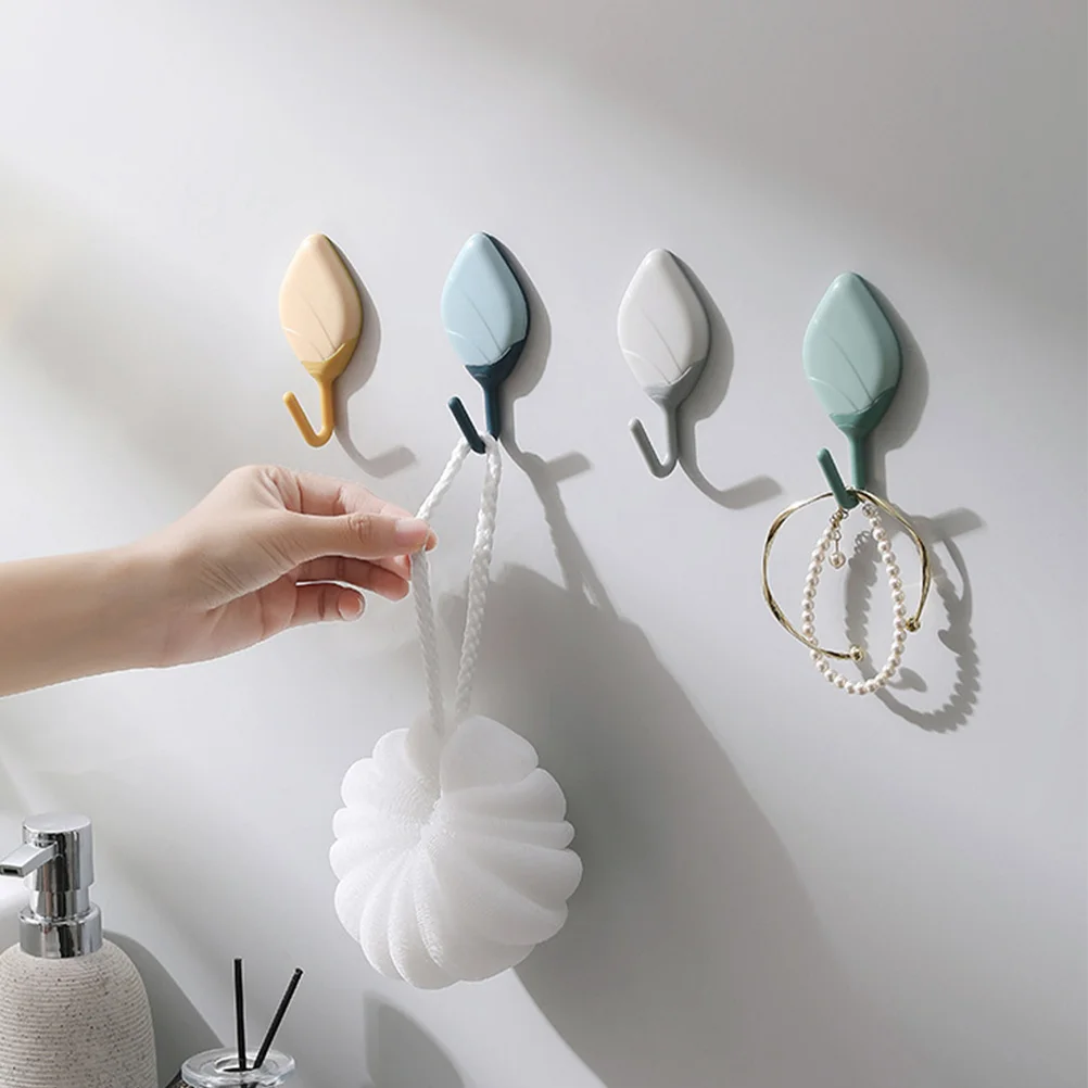 8 Pcs Storage Hanger Wall Hook Peg Hooks Key Adhesive for Hanging Bathroom Leaf Shaped The Hips Kitchen Household Door Rack
8 Pcs Storage Hanger Wall Hook Peg Hooks Key Adhesive for Hanging Bathroom Leaf Shaped The Hips Kitchen Household Door Rack
